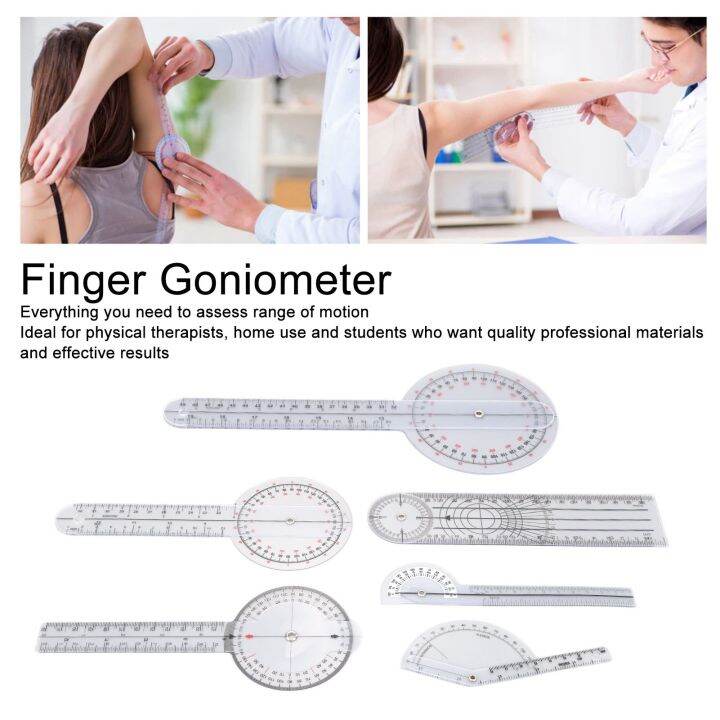 Goniometer Light Weight Finger Goniometer PVC for Students Lazada PH