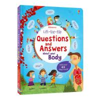 Usborne Book for Begginer Kids Toddler Lift The Flap Questions and Answers about Your Body Childrens Activity Books Interactive Knowledge English Reading Book for 3-6 Years Old Birthday Gifts หนังสือเด็ก หนังสือเด็กภาษาอังกฤษ หนังสือ