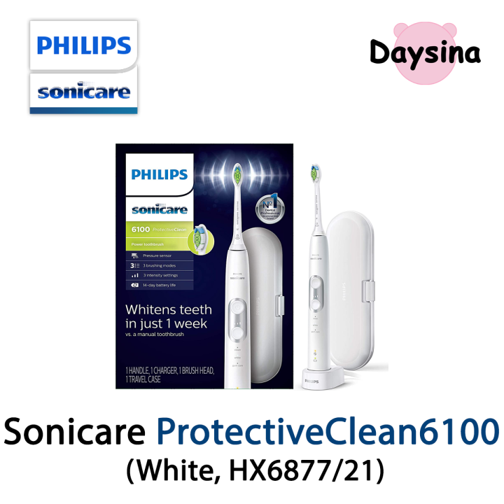 Philips Sonicare 6100 Protectiveclean Rechargeable Electric Power Toothbrush Th 8459