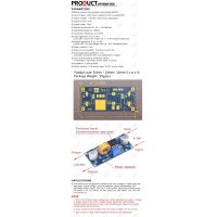 5a XL4015 DC-DC 4-38V to 1.25-36V 24V 12V 9V 5V Step Down โมดูลพาวเวอร์ซัพพลายสามารถปรับได้มีไฟ LED