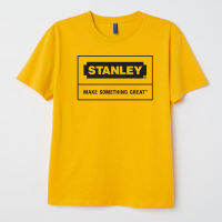 เสื้อยืด เครื่องมือช่าง STANLEY ผ้า cotton แท้ 100% นุ่ม สบาย ไม่หด มีขนาดให้เลือก M-XXXL