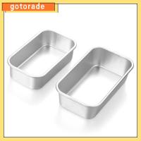 GOTORADE ย่าง แม่พิมพ์เค้ก ไม่ติด อลูมิเนียมอัลลอยด์ กล่องขนม โลฟแพน อบขนมปังแพน