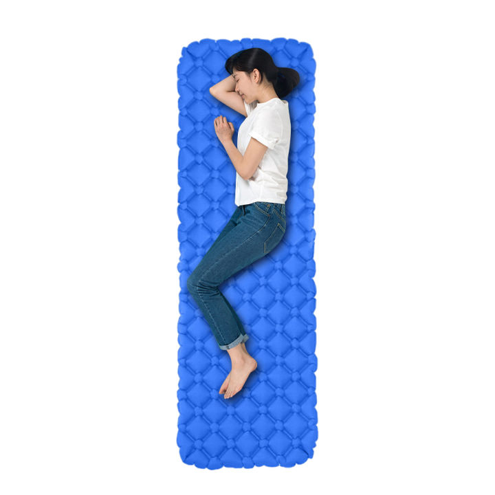 inflatable-ultralight-sleeping-pad-air-ที่นอนเดินป่ากลางแจ้ง-trekking-picnic-sleeping-mat-หมอน-camping-air-mat-cushions