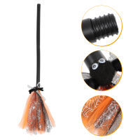 Teniron Halloween Witch Broom Witch Broom Cosplay Prop Prop Halloween Costume Accessory