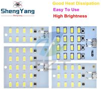 1PCS high quality 5730 smd 5V 430mA 470mA White Mirco Usb 5730 LED lighting panel USB mobile light Emergency light night light