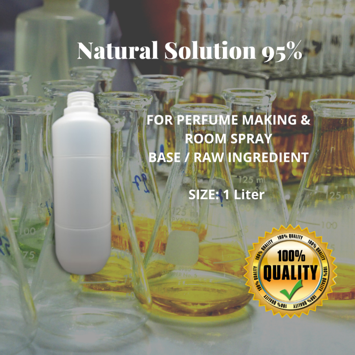 1 Liter Perfumer's Alcohol Natural Solution 95 for Perfume Making and
