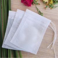 100pcs Food Grade Non-woven Fabric Filter for Spice Disposable Filters Teabags