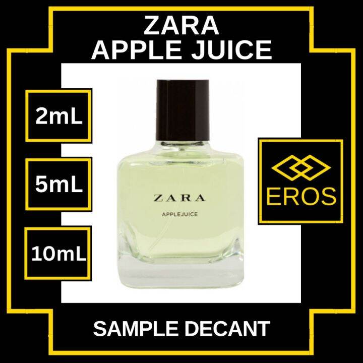 Zara Apple Juice 2mL/5mL DECANT perfume sample spray vial Zara