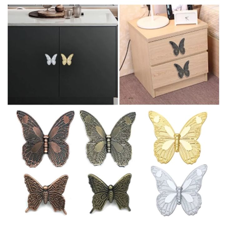 kitchen-cabinet-door-knobs-drawer-pulls-vintage-butterfly-pattern-furniture-handles-zinc-alloy-retro-home-decor-accessories