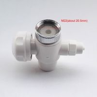 M22 Plastic Faucet Aerator Diverter Adapter for Oral Irrigator accessories valve switch for water purifier