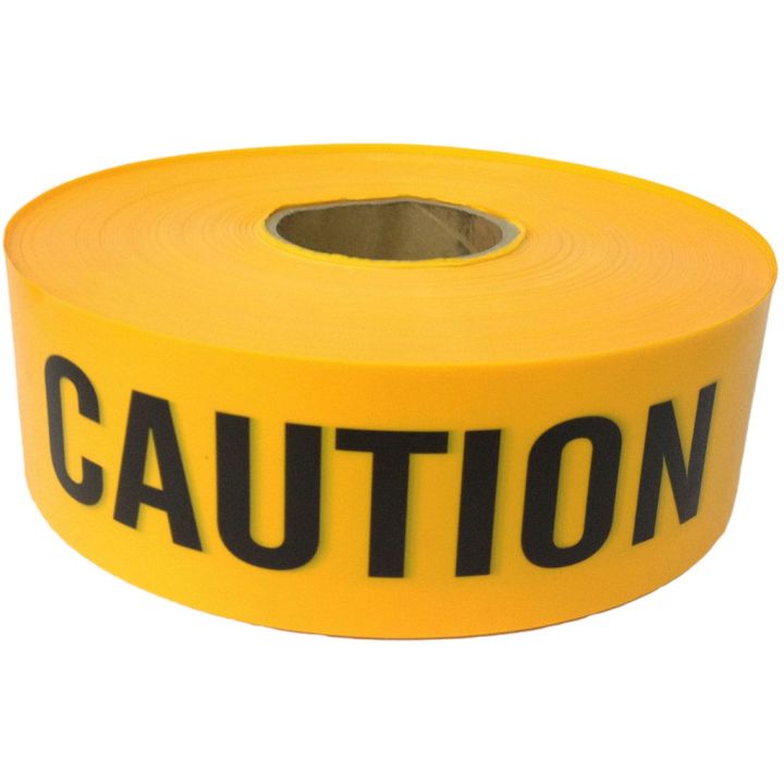 Meisons caution tape 3 x 1000ft x 15 density thickness big | Lazada PH