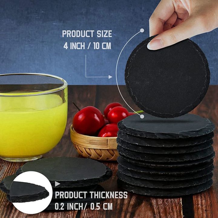 blackstone-beverage-coaster-4inch-round-bulk-coaster-with-scratch-resistant-bottom-for-bar-kitchen-families