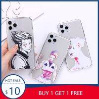 ✷▪♧ Hisoka Anime Hunter X Ultra Thin Clear Phone Case For IPhone 11 7 Case Silicone Soft Back Cover For IPhone 11 12 Pro XS Max X