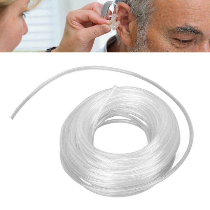 Hearing Aid Earmold Tube Soft PVC Good Sound Transmission Hearing Aids