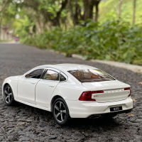 1:32 VOLVOs S90ล้อแม็กรถยนต์รุ่น D Iecasts และของเล่นยานพาหนะโลหะรถรุ่นแสงเสียงคอลเลกชันรถของเล่นสำหรับเด็กของขวัญ