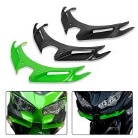 ▥ Motorcycle Front Fairing Winglets Aerodynamic Wing Shell Cover Protection Guards For KAWASAKI Ninja 400 250 NINJA400 2018-2021