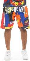 Hustle Gang Mens Multi Mike IKE Shorts