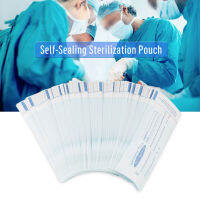 【ห้ามพลาด】200Pc Medical Self Seal Sterilization Pouches Sterilizer Bags Size 130mm x 57mm