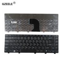 GZEELE แป้นพิมพ์แล็ปท็อปสหรัฐอเมริกาใหม่สำหรับ Dell Vostro 3300 3400 3500 V3500 V3400 V3300 P10G แป้นพิมพ์ภาษาอังกฤษสีดำ