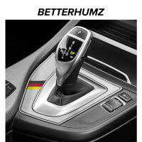 ใหม่ที่รวดเร็ว Alcantara สำหรับ BMW 1 Series 2012-2019 F20 F21 M รถคอนโซลกลางเกียร์เปลี่ยนแผงปกตัดสติกเกอร์อัตโนมัติมหาดไทยสำลัก