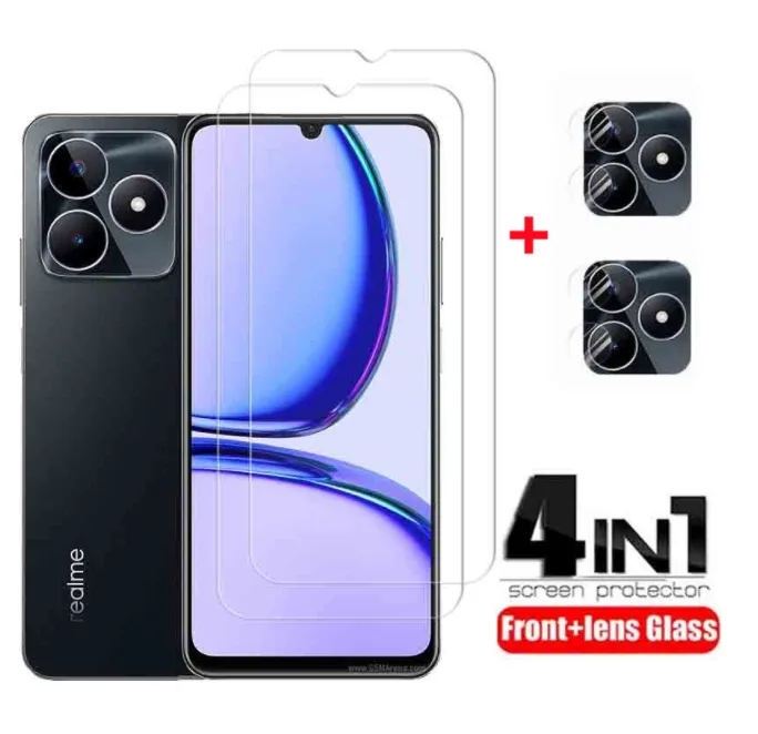 Protective glass film for Realme C53