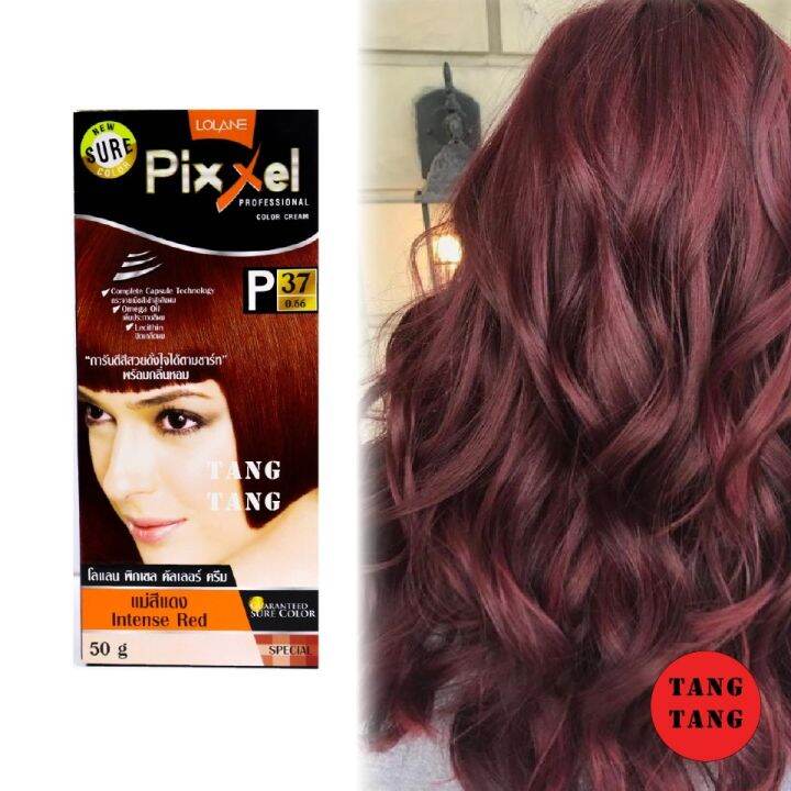 lolane-pixxel-color-cream-โลแลน-พิกเซลคัลเลอร์-p37-แม่สีเเดง-เฉดสีแฟชั่น-100-g