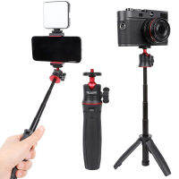 Mini Selfie Stick ขาตั้งกล้อง Handle Grip สำหรับกล้องศัพท์สำหรับ goprocanonnikonfujifilm Vlog Video Table Holder