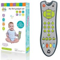 Baby Toys Music Mobile Phone TV Remote Control Early Educational Toys Electric Numbers Remote Learning Machine Toy Gift for Baby