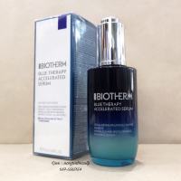 BIOTHERM BLUE THERAPY ACCELERATED REPAIRING SERUM 50ml. เซรั่มต่อต้านความร่วงโรย ไบโอเธิร์ม ของแท้  Nongnabeauty