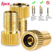 【LZ】™  5pcs Roda Pneu Transferência Válvula Adaptador MTB Moto Ciclismo Inflado Empresta Para Schrader Pequeno Dourado Grande Roda Acessórios Da Bicicleta