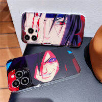 IMD Soft Case สำหรับ IPhone 11 12 13 14 Pro Max ปลอกการ์ตูนน่ารัก Uchiha Weasel Uchiha ฝาหลังเลนส์ป้องกันกันกระแทกเคสโทรศัพท์