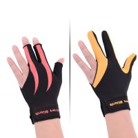 Billiards Glove for Right Left Hand Red/Yellow OPTIONAL