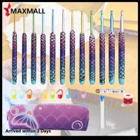 ?Quick Arrival?9/12pcs Crochet Needles Soft Pottery Handle Aluminum Crochet Hooks Needles Handmade Crafts Comfortable Grip for Sewing Weave Tool?Arrive 1-3 Days?