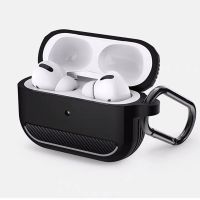 Earphone Cover For Apple AirPods Pro 2 Gen Pro2 2nd 2022 Case Carbon Fiber Case For Airpods Pro 3 2 1 Coque Bumper With Keychain Wireless Earbud Cases