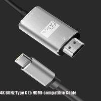 Type-C To HDMI-Compatible Adapter USB C To HDMI-compatible Cable HD TV Converter for MacBook Ipad Samsung Xiaomi PC Computer Adapters