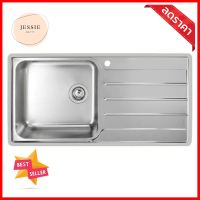 ซิงค์ฝัง 1หลุม 1ที่พักขวา BLANCO LEMIS XL 6S-IF 495.39.366 สเตนเลสBuilt-in Sink 1B1D BLANCO LEMIS XL6 S-IF 495.39.366 SS **ด่วน สินค้าเหลือไม่เยอะ**