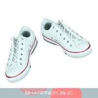 COD DSFGREYTRUYTU 1/6 Ladies Lace Up Canvas Shoes Fits 12 Female Action Figures