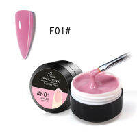 [In stock]FRANCHESKA เล็บกาวขยาย ถาดกระดาษกาวต่อแบบไม่เจ็บปวด 15ml ส่องไฟกาวขยาย