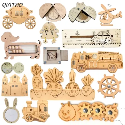 【CC】☄♈▩  New Busy Board Parts Accessory Educational Sensory for Children