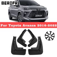 บังโคลนหน้าหลังกันชนรถแผ่นกันกระเซ็นแผ่นบังโคลนสำหรับ Toyota Avanza 2016-2022 2017 2018 2019