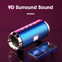 Wireless Speaker Waterproof Outdoor Portable Bluetooth-compatible Bass Column Computer Sound Box Radio USB Home Theater Speaker