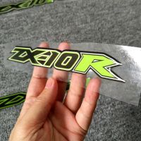 【Clearance sale】 สติกเกอร์สำหรับ ZX-10R นินจา ZX10R แผ่น10R ZX กรอบด้านบนของตกแต่งรูปลอกที่หัวเข่าแก๊สรถจักรยานยนต์