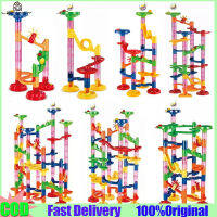 Lzyancy【ready Stock】Marble Run บล็อกตัวต่อ3D Marbles แทร็กภาพนิ่งของเล่น Diy สร้างสรรค์ประกอบของเล่นเขาวงกตสำหรับของขวัญเด็ก【cod】