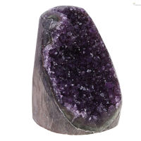 Yihome หินคริสตัลสีม่วงเข้มธรรมชาติ Amethyst