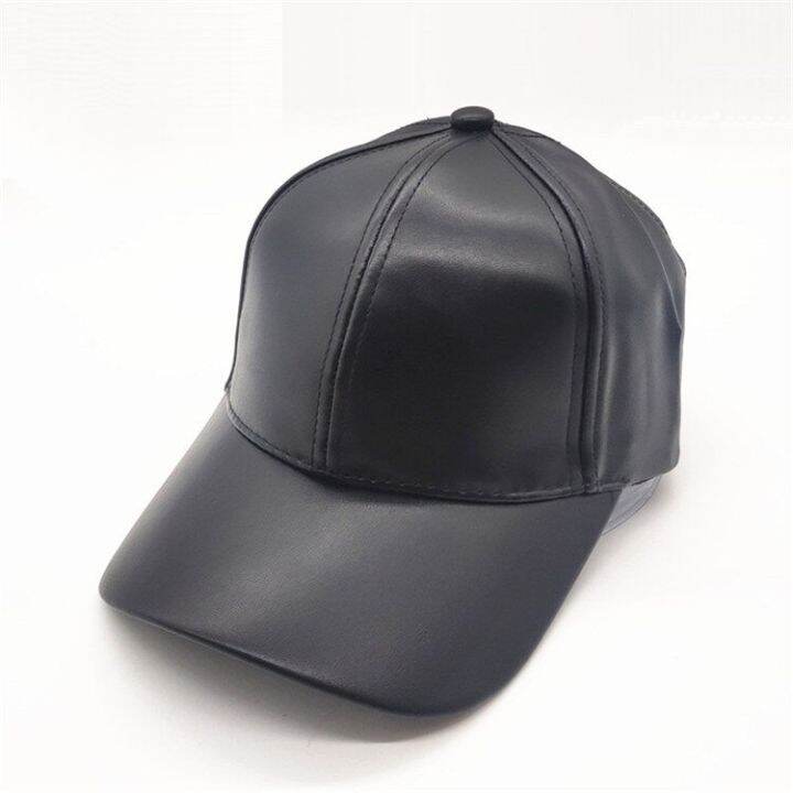 gorros-หมวก-trucker-2023-หมวกใส่กลับด้านหนังสังเคราะห์ทึบสำหรับผู้ใหญ่ชายกีฬาหมวกเบสบอลหญิง