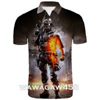 2023 NEW Style Full Sublimation Call Duty POLO T-shirts Tshirt Size S- polo Short Sleeve Tee 14，Can be customization