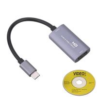 USB 4K Video Capture Card 4K ForHDMI 1080P HD Broadcast Live And Record Video Audio Grabber For Live Game Streaming Teaching Adapters Cables