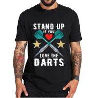 Stand Up If You Love The Dart Tshirt The Power Phil Taylor Darts Party Powered By Xtreme Sound Funny Mens Tee