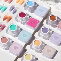 【YP】 20 Colors Available Non-wipe Pat Painting Gel Varnish UV Supplies Manicure