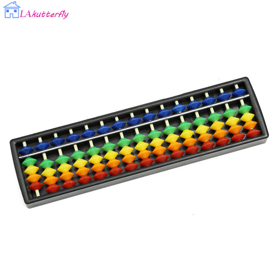Lakutterfly ready stock kids abacus 15 digits arithmetic abacus kids maths - ảnh sản phẩm 2
